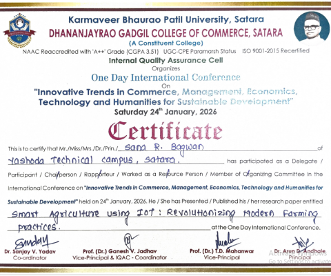 Smart Agriculture using IoT: Revolutionizing Modern Farming Practices