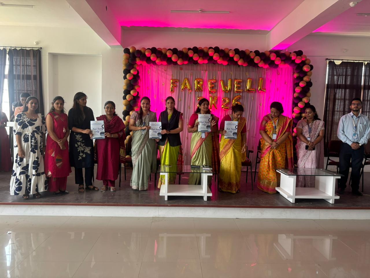 Inauguration of TechTarang 2K26 Departmental Magazine
